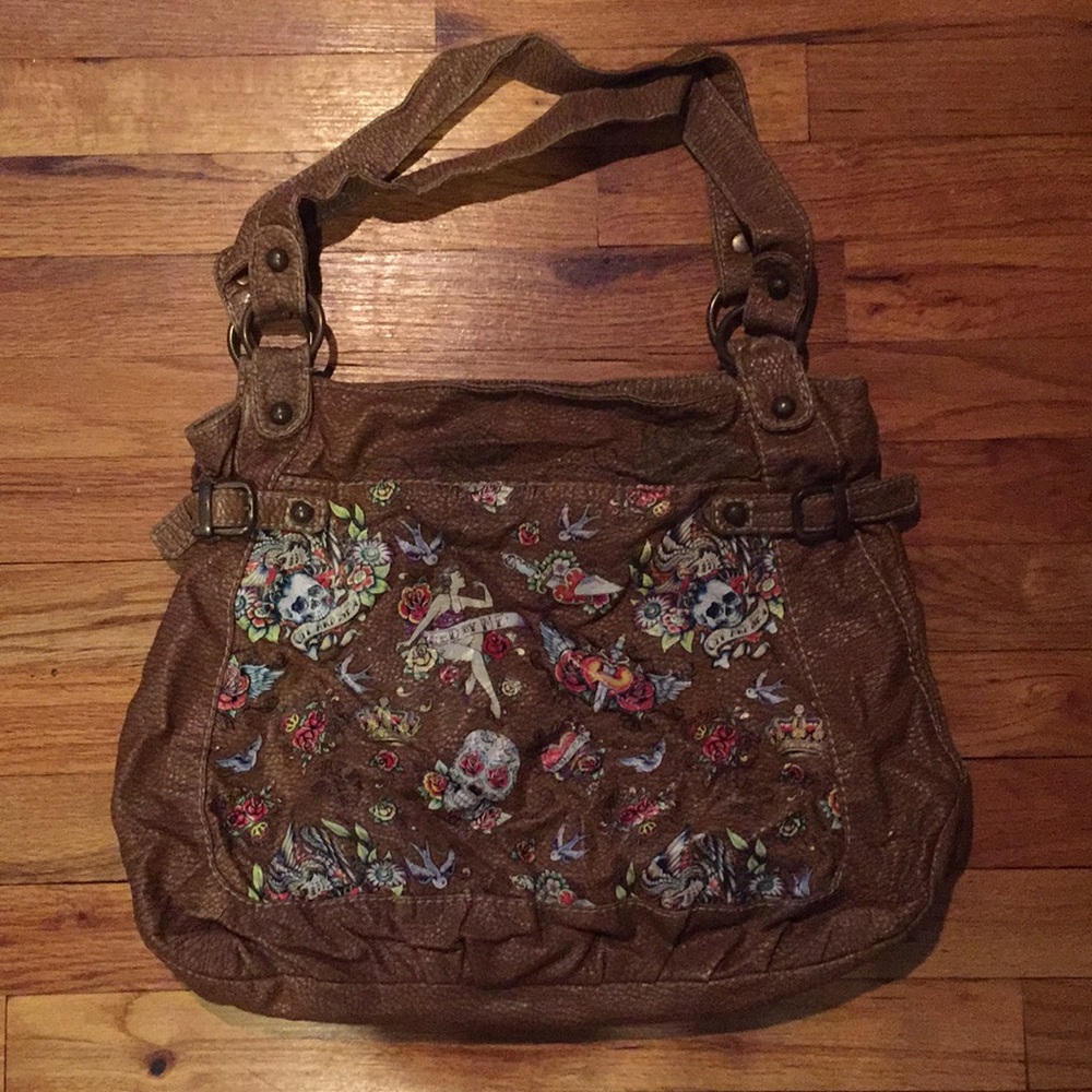 “Red” by Marc Eckō Tattoo Shoulder Bag